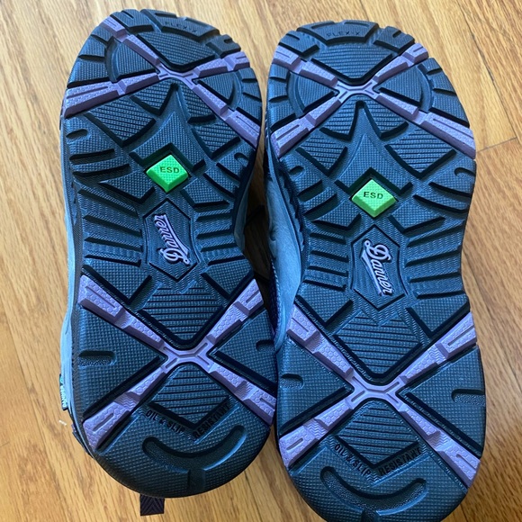 Danner 12212 Springfield Low Ankle Boot Women’s 7M Gray Purple Metal Free NIB - Picture 10 of 10